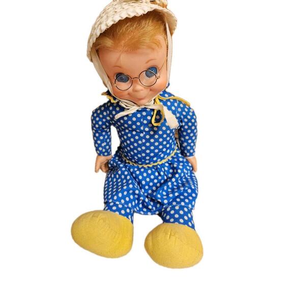 VTG 1967‎ Mattel Mrs. Beasley Dolls 21” No String -